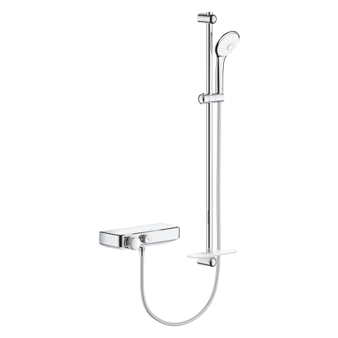 Grohtherm SmartControl Thermostatic shower mixer 1/2″ with shower set