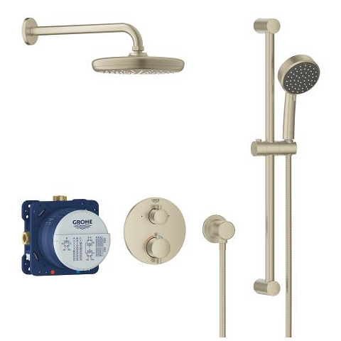 Perfect shower set with Tempesta 210