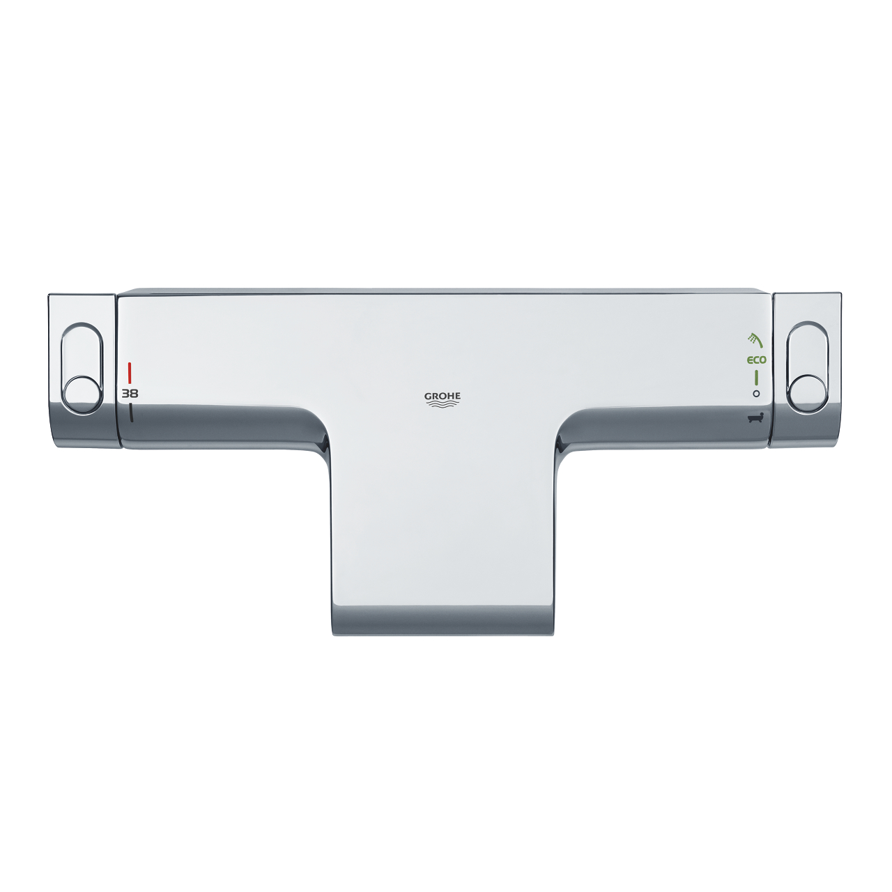 GROHE Grohtherm 2000 NIEUW - afsluitgreep (origineel reserveonderdeel, duurzaam, robuust, fabrieksgarantie: 5 jaar), chroom, 47923000