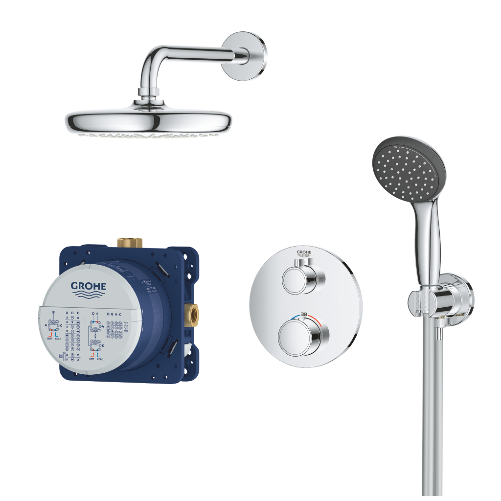 Precision Trend Perfect shower set with Vitalio Start 210 GROHE