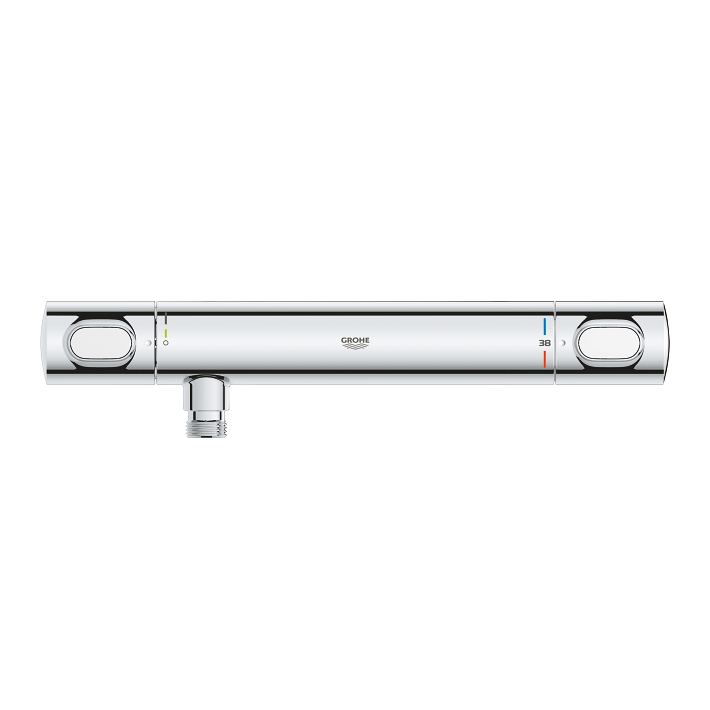 Grohe Precision Flow Mitigeur de douche thermostatique, SafeStop