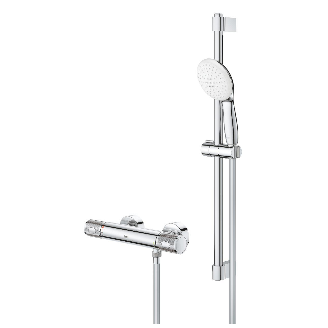 Grohe 34176001 Grohterm 2000 Nouveau Mitigeur Thermostatique Bain/Douche Argent