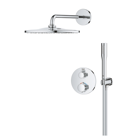 Precision Thermostat Perfect Shower Set Met Vitalio Rain Mono 310 GROHE