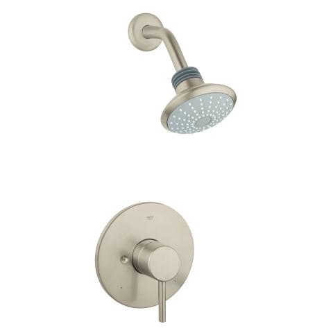 Concetto Pressure balance valve shower combination