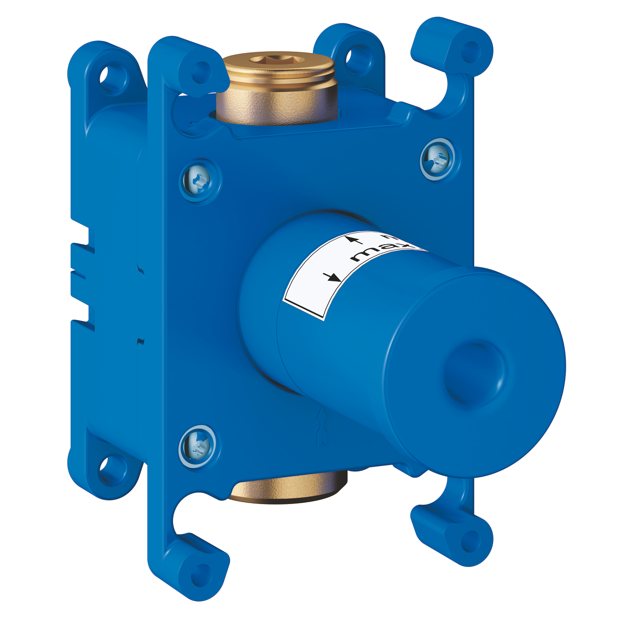 Grohtherm F Roughin for wall shower union 27 621 GROHE