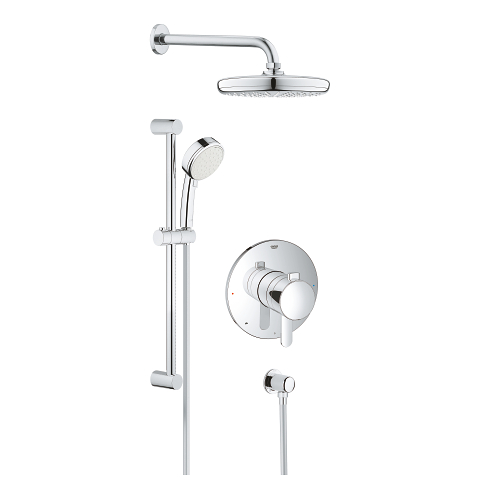 Europlus Perfect shower set with Tempesta 210