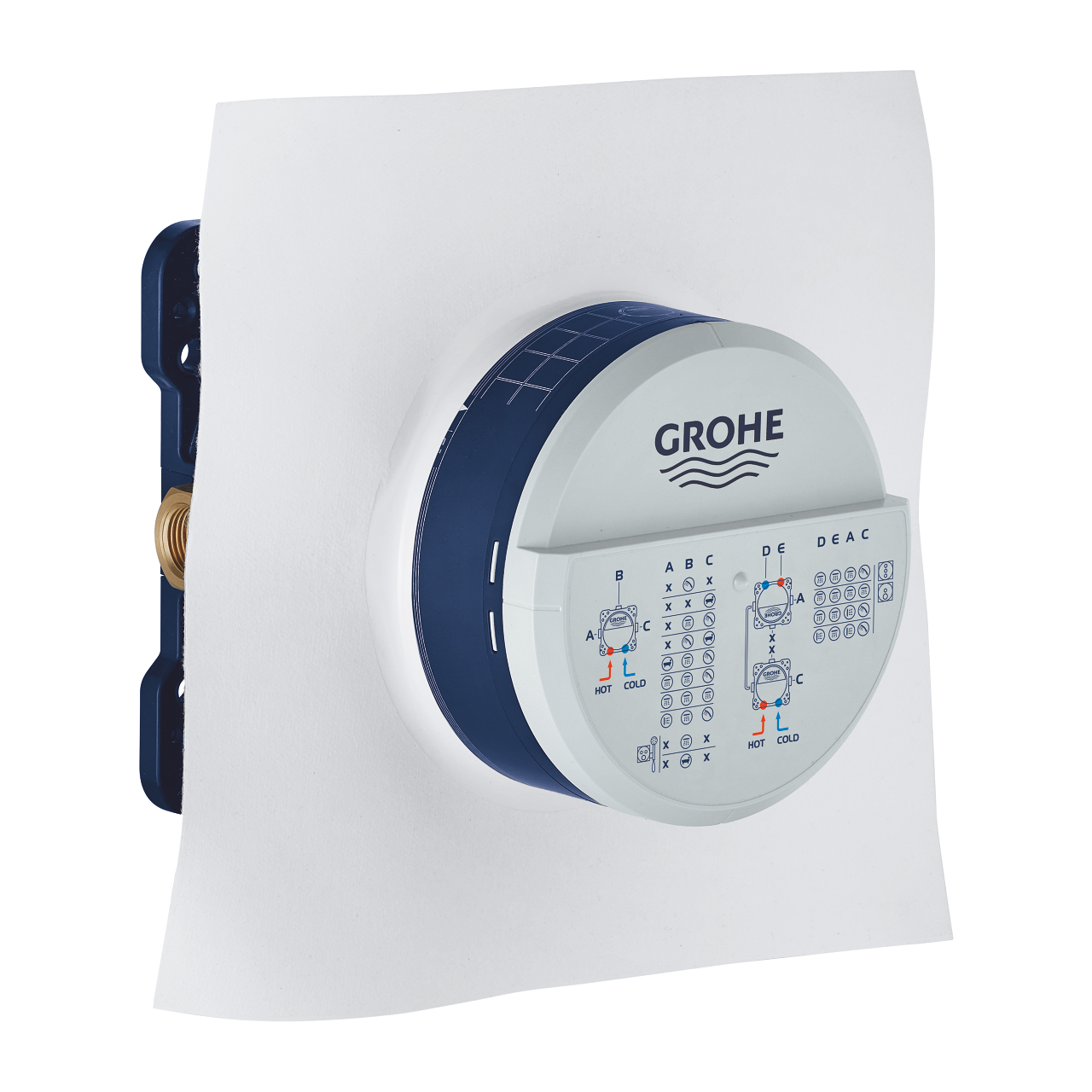Rapido SmartBox Universal roughin box, 1/2″ GROHE