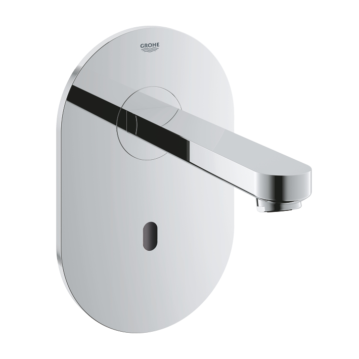 Euroeco Cosmopolitan E Infra-red Electronic Wall Basin Tap Without ...