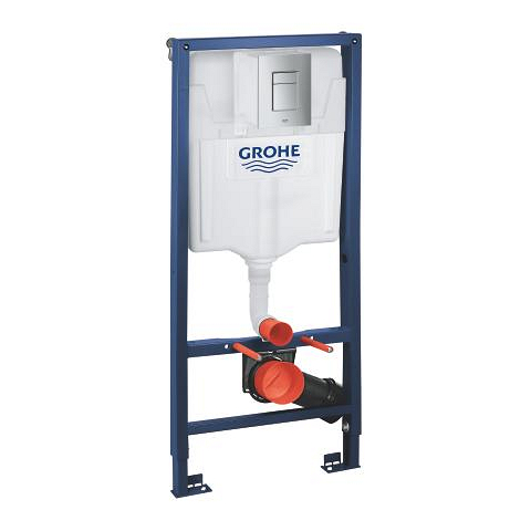 3-in-1 set for WC, 1.13 m installation height