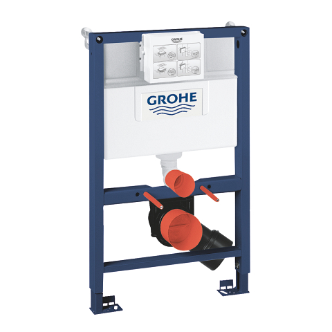 2-in-1 set for WC, 0.82 m installation height