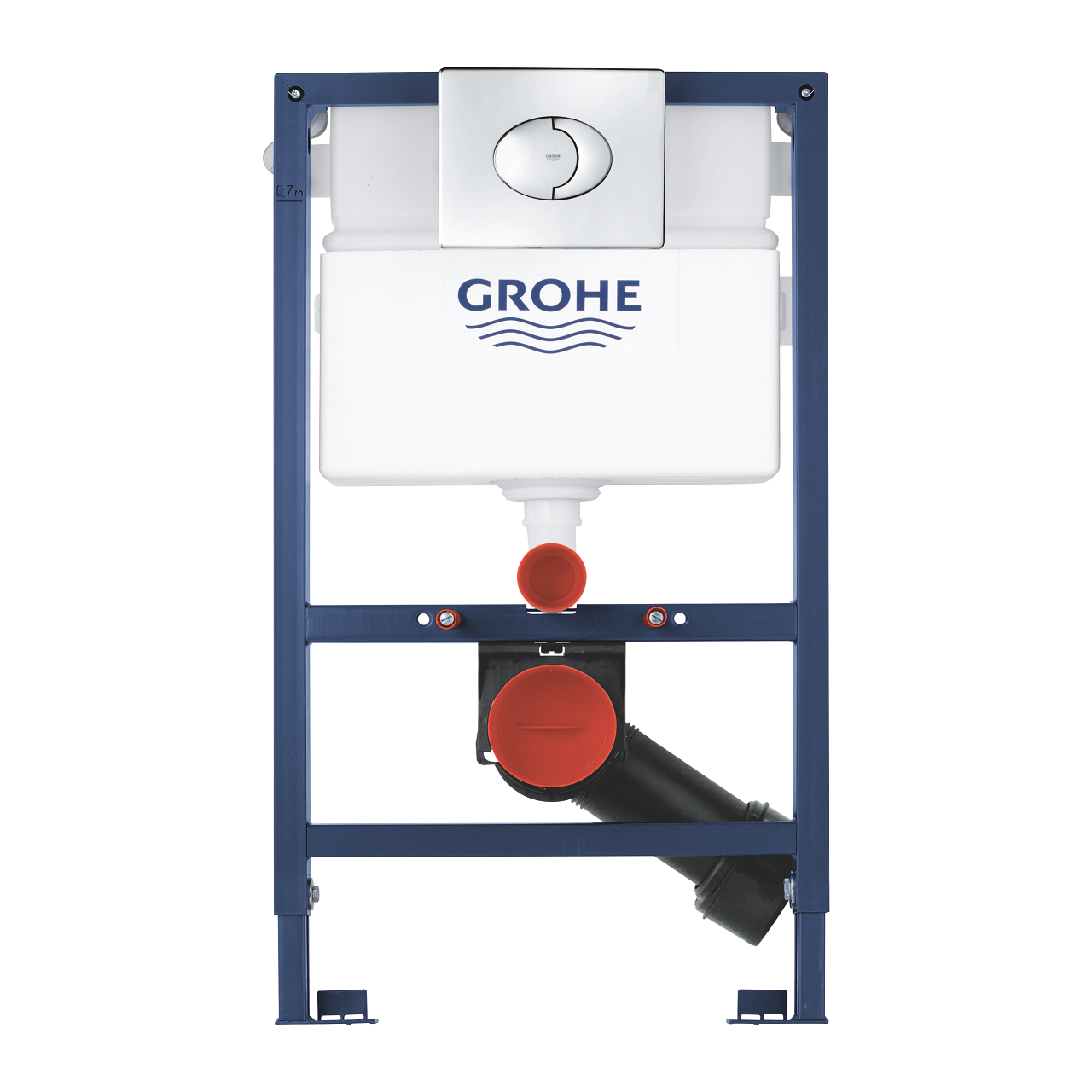 Rapid SL 3in1 set for WC, 0.82m installation height GROHE