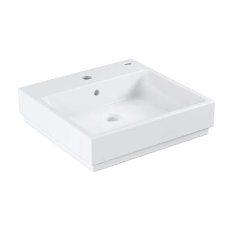 Cube Ceramic Wash basin 50 wall fixings not included