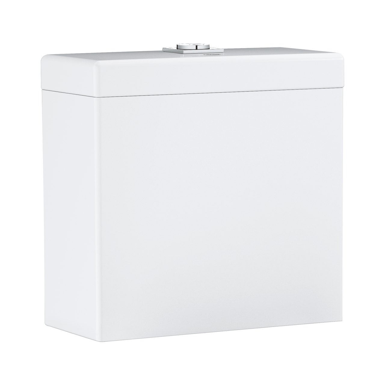 Cube Ceramic Exposed Flushing Cistern For Close Coupled Combination Grohe