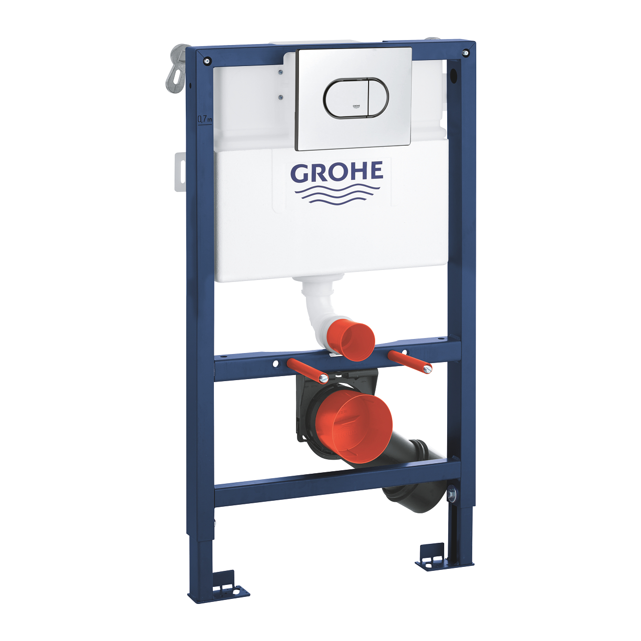 Solido 3-in-1 set for WC, 0.82 m installation height | GROHE