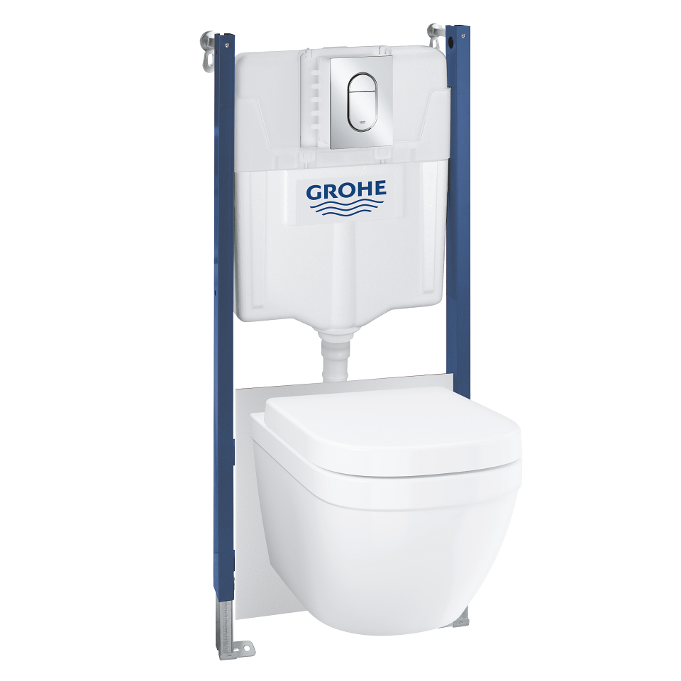 Solido Euro Ceramic 5-in-1 set for WC, 1.13 m installation height | GROHE