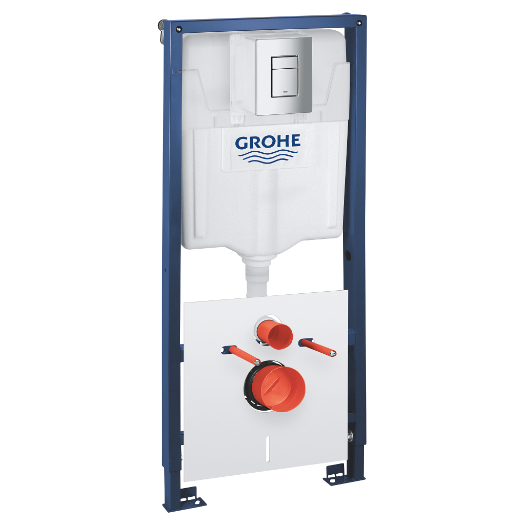 Solido 4-in-1 set for WC, 1.13 m installation height | GROHE