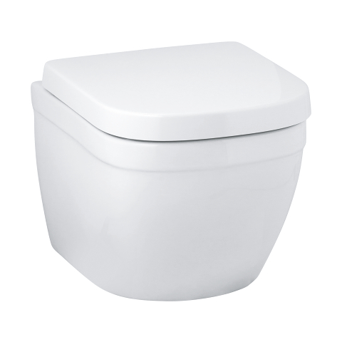 Euro Ceramic Vas WC compact cu montare suspendată