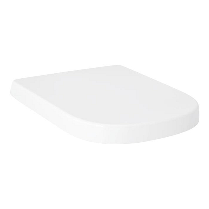 GROHE Cube WC-Sitz Mit Deckel – Alpinweiß, Abnehmbar, Inkl. Befestigungsset