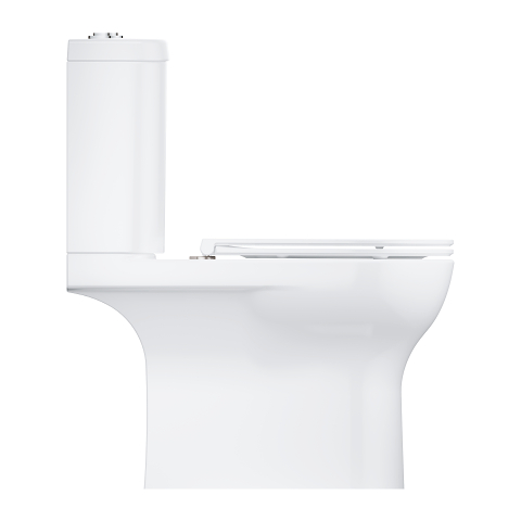 GROHE Abattant WC fermeture frein de chute Bau Ceramic Blanc alpin