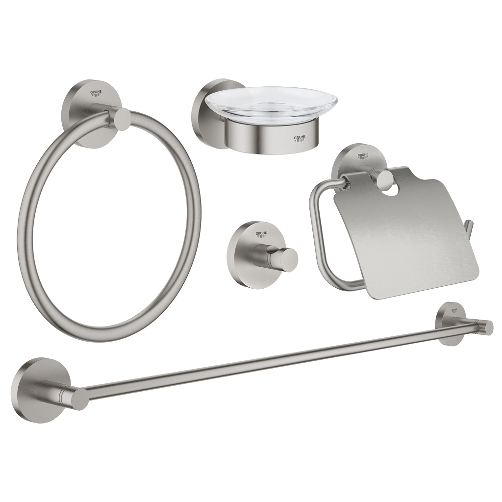 Essentials Master bathroom accessories set 5in1 GROHE