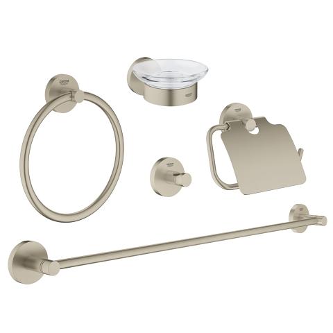 Essentials Master bathroom accessories set 5-in-1