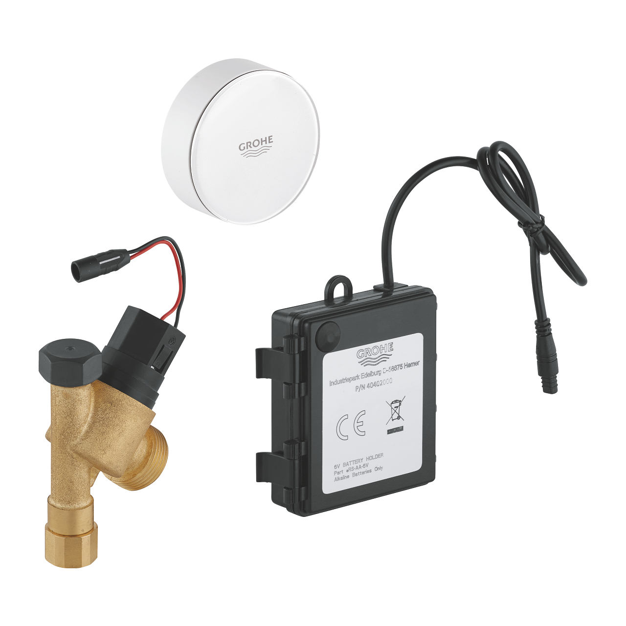 GROHE Switch Batteriebetriebenes Absperrventil für Geschirrspüler | GROHE