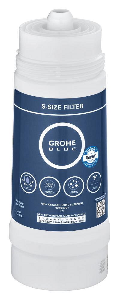 GROHE Blue Austauschfilter S-Size, Kapazität ca. 600 Liter