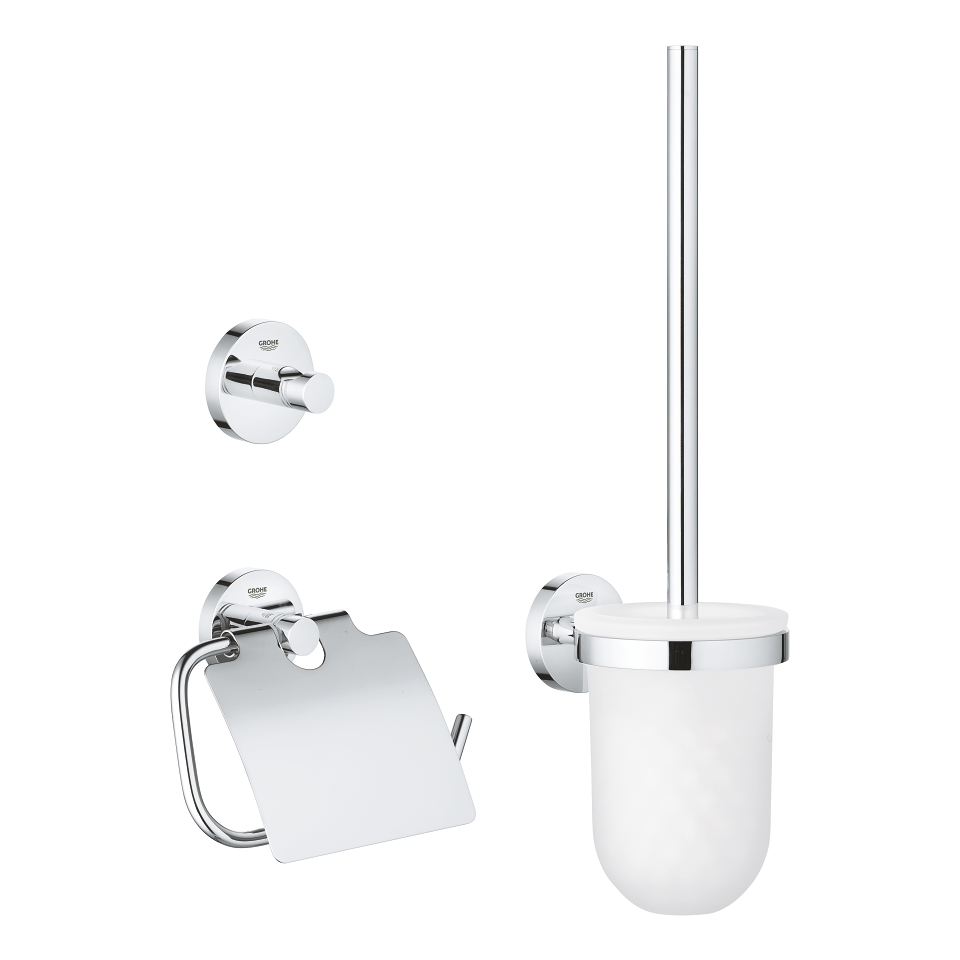 Essentials City restroom accessories set 3in1 GROHE