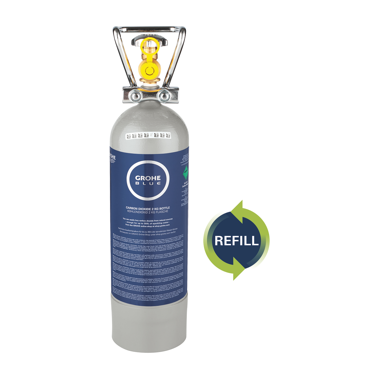 Bombola Ricarica Gas Weber Originale Da 445 Gr - Per Griglie E Barbecue A Gas, Pratica E Affidabile