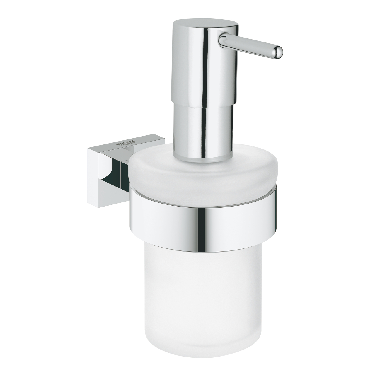 Essentials Cube Glass/soap dish holder GROHE
