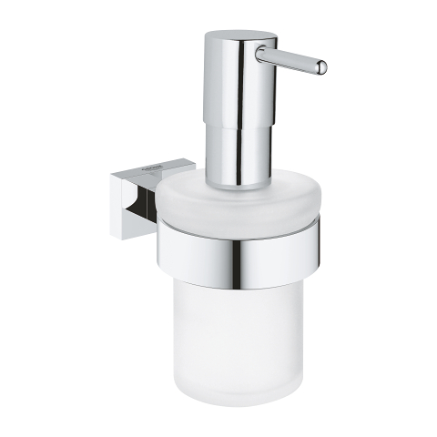 Essentials Cube Soap dispenser with holder