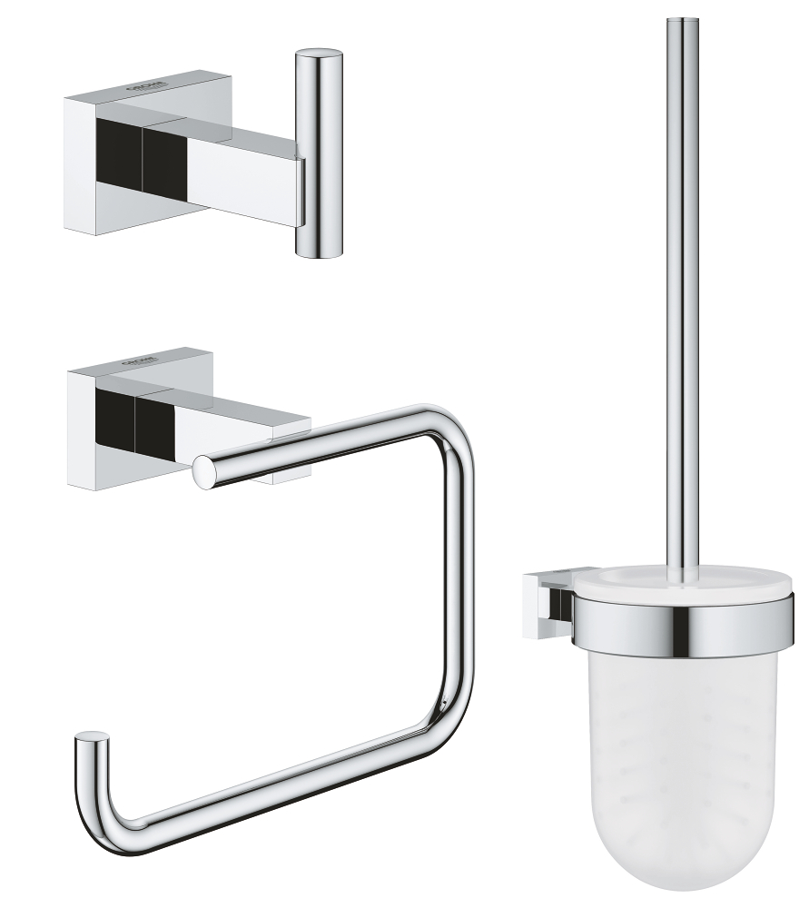 City restroom accessories set 3-in-1