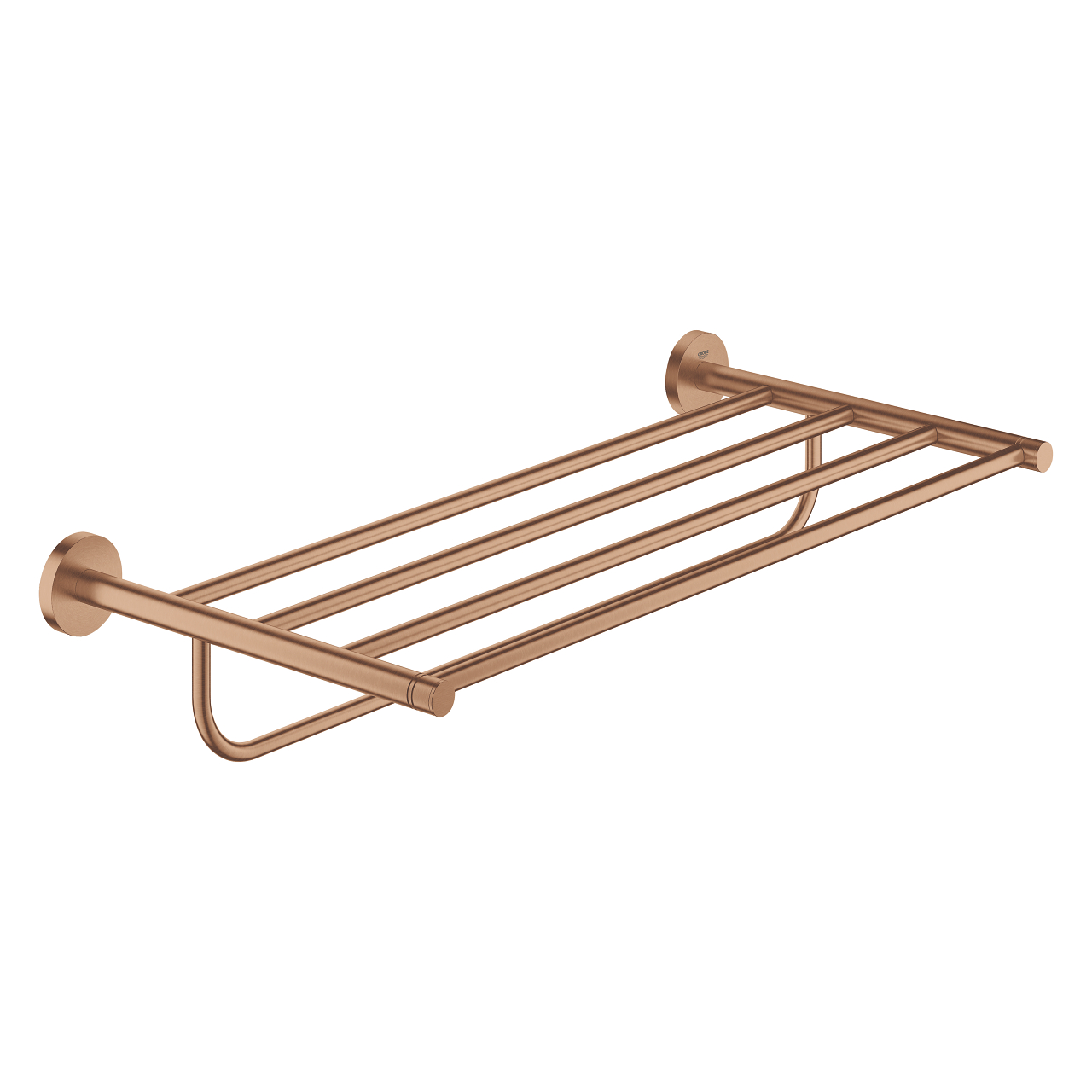 GROHE ESSENTIALS MULTI TOWEL RACK 550MM BRUSHED WARM S