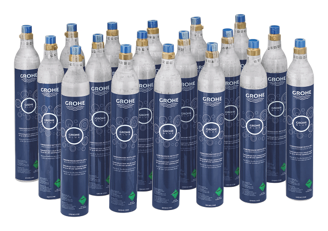  GROHE Blue 425 g CO<sub>2</sub> Vorrats-Set (Preis pro Zylinder, VPE: 18)
