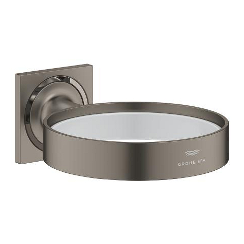 Allure Glass/soap dish holder