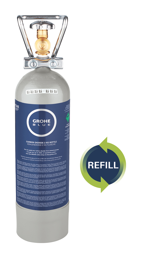 Thumbnail 4: GROHE Blue 2 kg CO<sub>2</sub> Nachfüllflasche, Folgebestellung