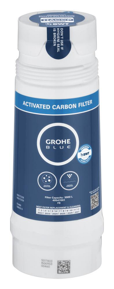 Sīktēls 3: GROHE Blue Activated carbon filter