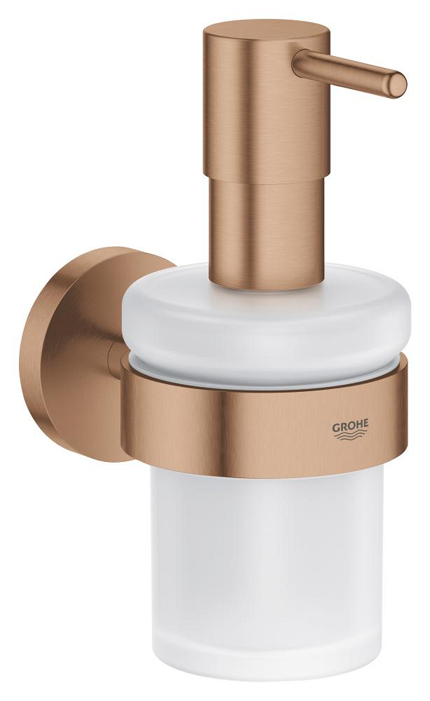 Soap dispenser with holder