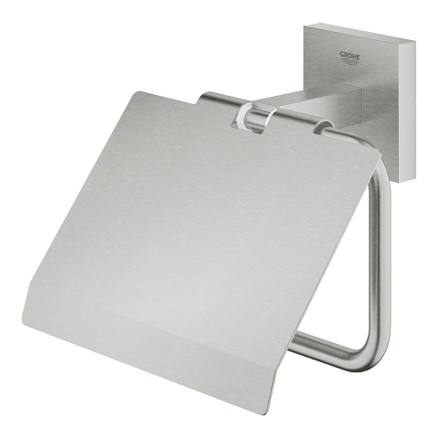 Start Cube - Toilet Paper Holder with Cover - Supersteel 2