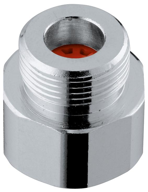 Adapter with flow rate limiter