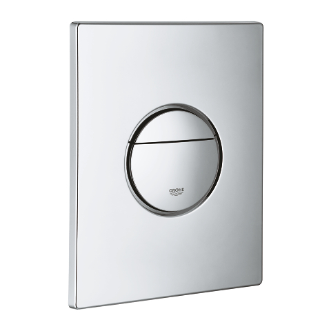 Top plate with push button