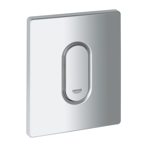 Top plate with push button