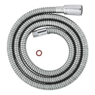 Metall-Brauseschlauch 60 Cm Mit Drehkonus ISA060 – Verchromt, Für Alle Handbrausen
