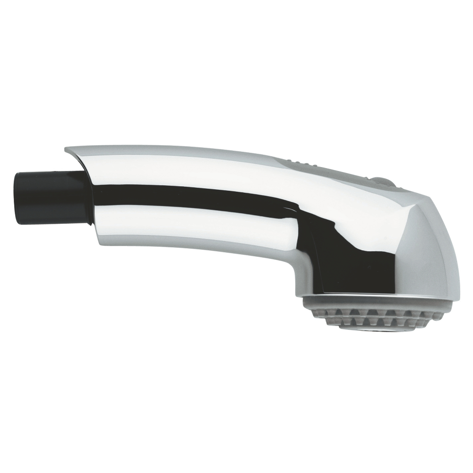 Grohe Essence L-Spout Kitchen Sink Mixer Tap With Pull Out Spray Chrome
