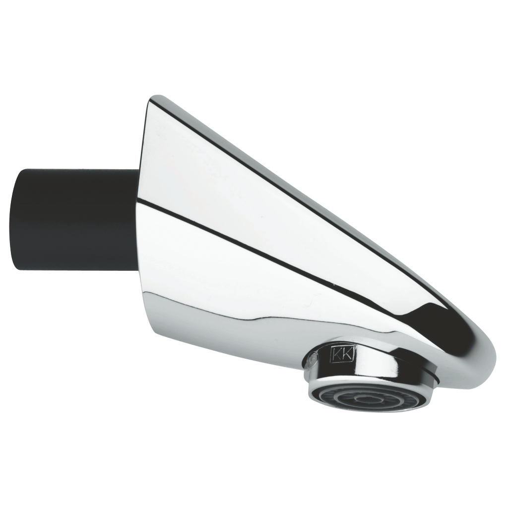 GROHE Essence New afbouwdeel 4 gats badrandkraan met omstel incl. baduitloop handdouche en doucheslang 200cm chroom - 19578001