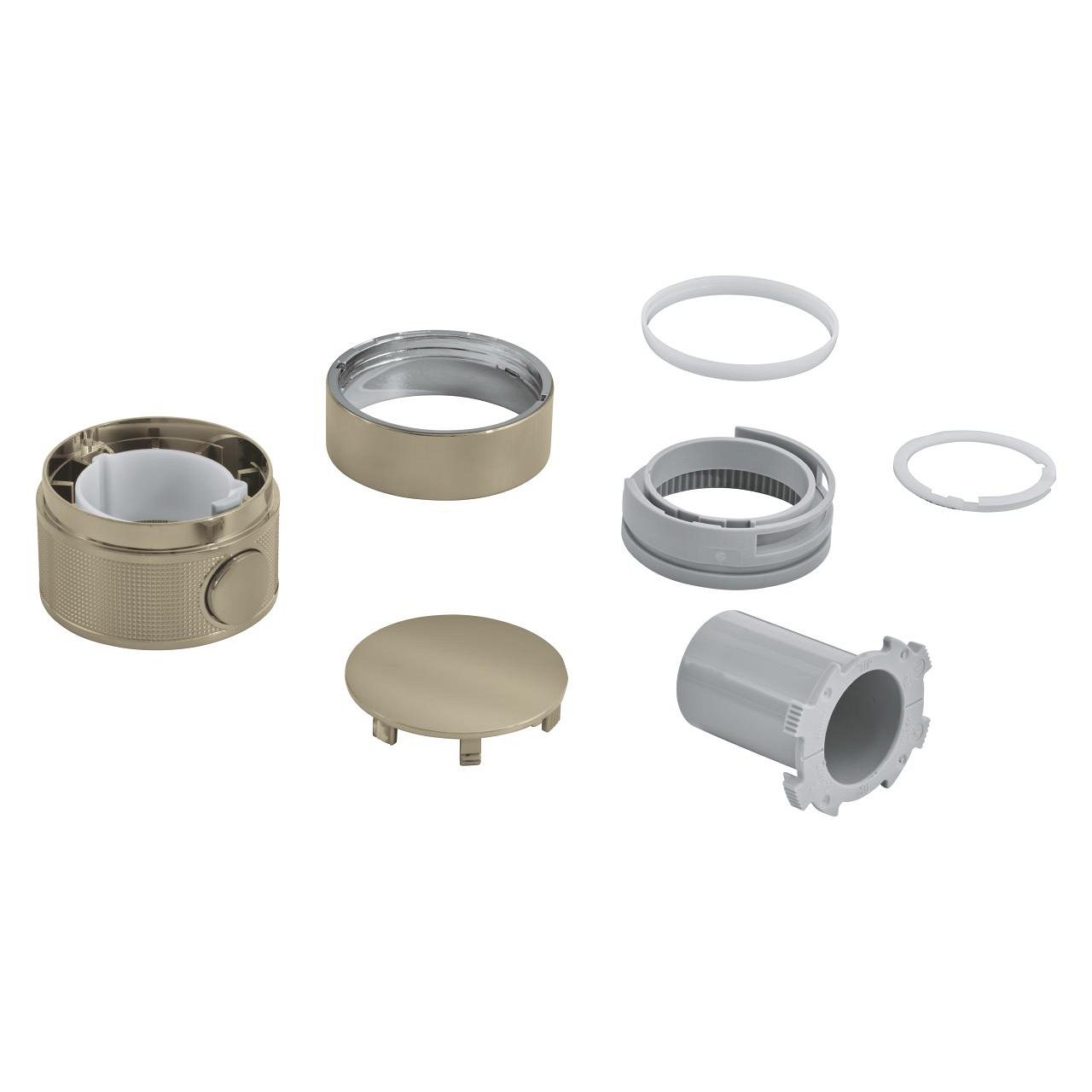 GROHE Temperaturwählgriff Chrom - Für Thermostat Fertigmontagesets