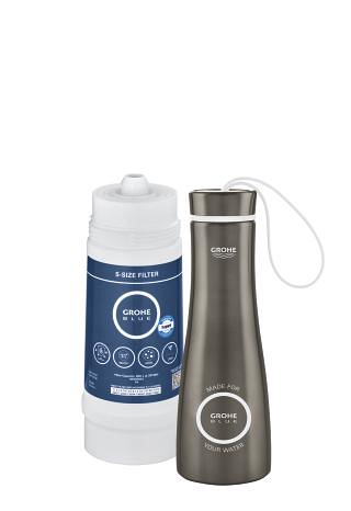 Filtro Taglia S + Bottiglia Grafite