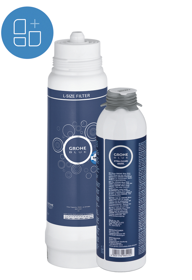 GROHE L-Size Bundle: Filter & Cleaning cartridge
