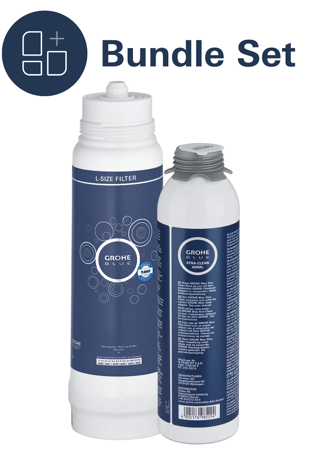 GROHE L-Size Bundle: Filter & Cleaning cartridge
