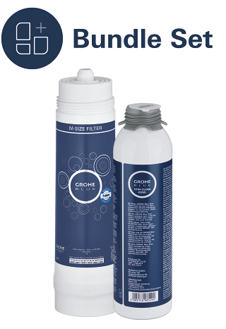 GROHE M-Size Bundle: Filter & Cleaning Cartridge